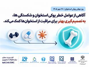کمپین روز جهانی پوکی استخوان 1405